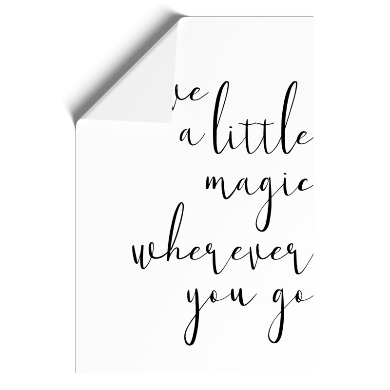 A Little Magic - No Frame Print, 84cm H x 59cm W x 0.1cm D