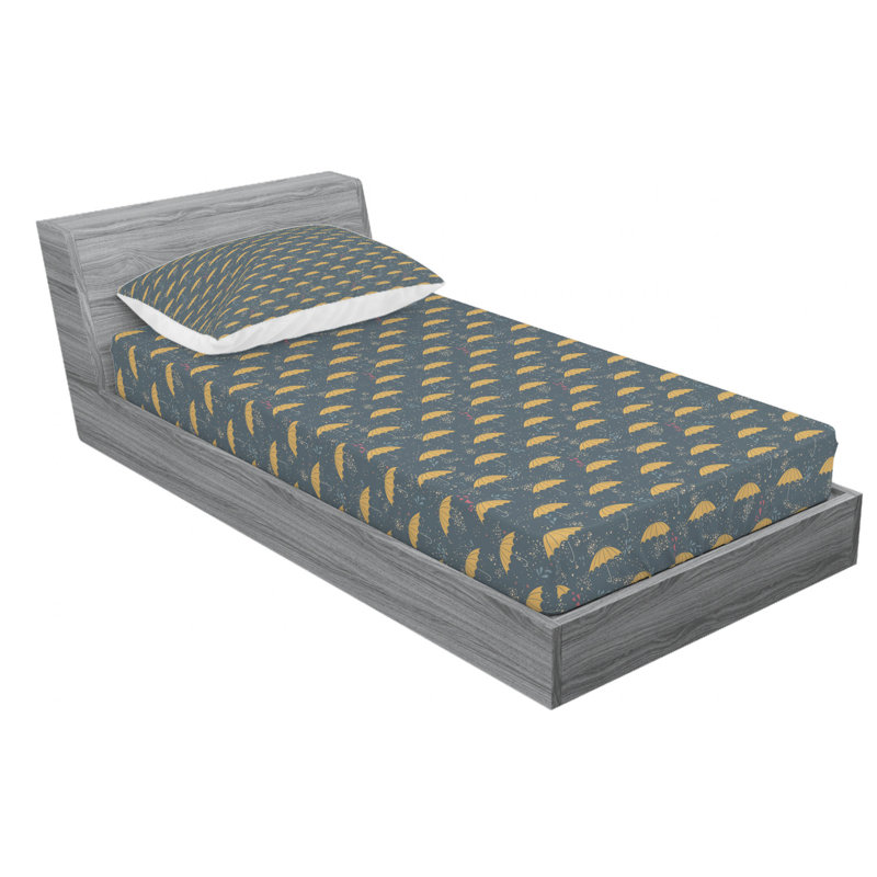Microfiber Sheet Set, Twin XL Sheet Set with Fitted Sheet