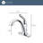 Z Collection Single-Handle Deck-Mount Mid-Arc Lavatory Bathroom Sink Faucet with Drain Assembly - Oil Rubbed Bronze-69934648