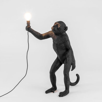 Lampe de table debout Hunziker - noir