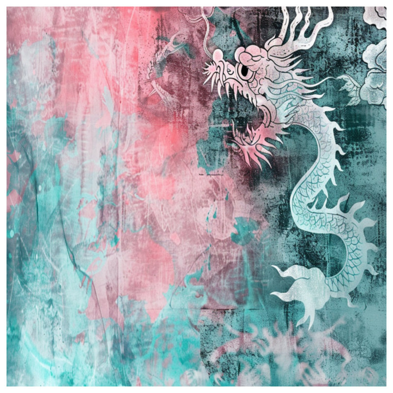 Dragon Fleece Throw Blanket - Mythical Throws for Sofas or Beds, 51in W x 60in H