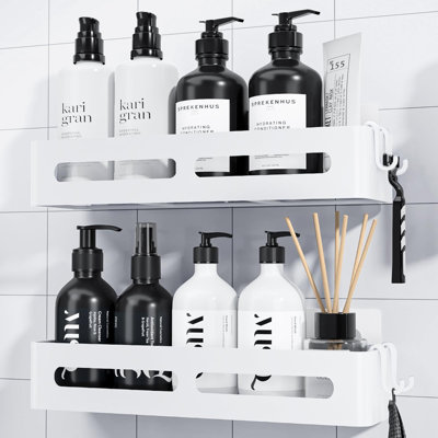 Adhesive Shower Shelf