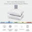 Oreiller pour couette en mélange de coton Superior-502597201