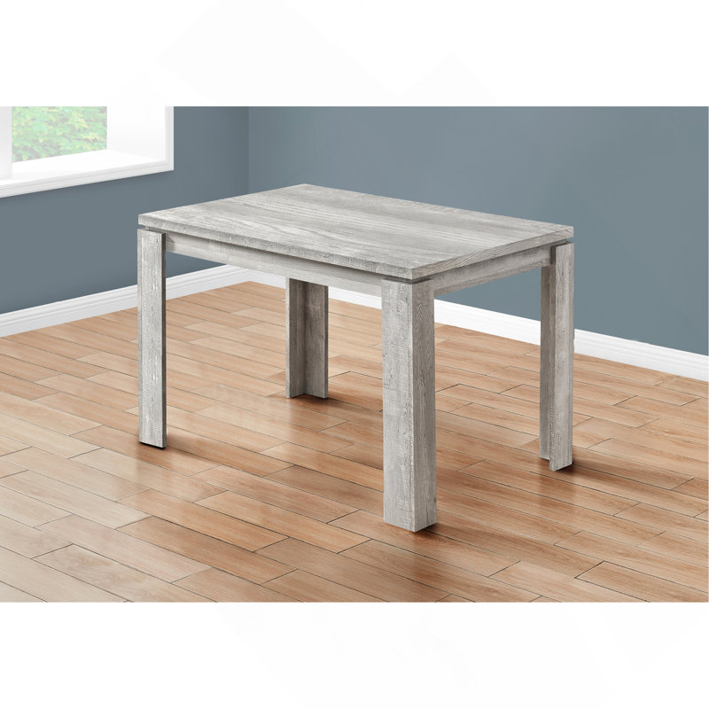 Minter Dining Table, Rectangular, Kitchen, Dining Room, Laminate, Contemporary, Modern, Gray, 30.5" H x 59" L x 35.5" W