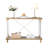 Glass Top Metal Base Standing Desk
