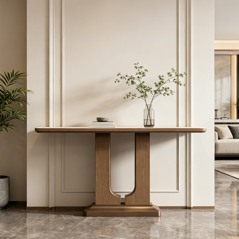 Console luxueuse de style italien, H 33,5 po x l 55,1 po x P 13,8 po