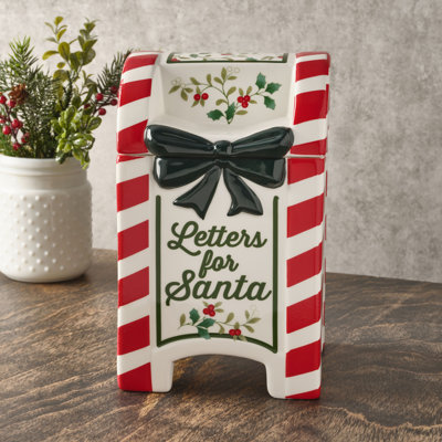 Pfaltzgraff Winterberry Mailbox Cookie Jar