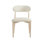Velora 21" Wide Modern Organic Upholstered Side Chair