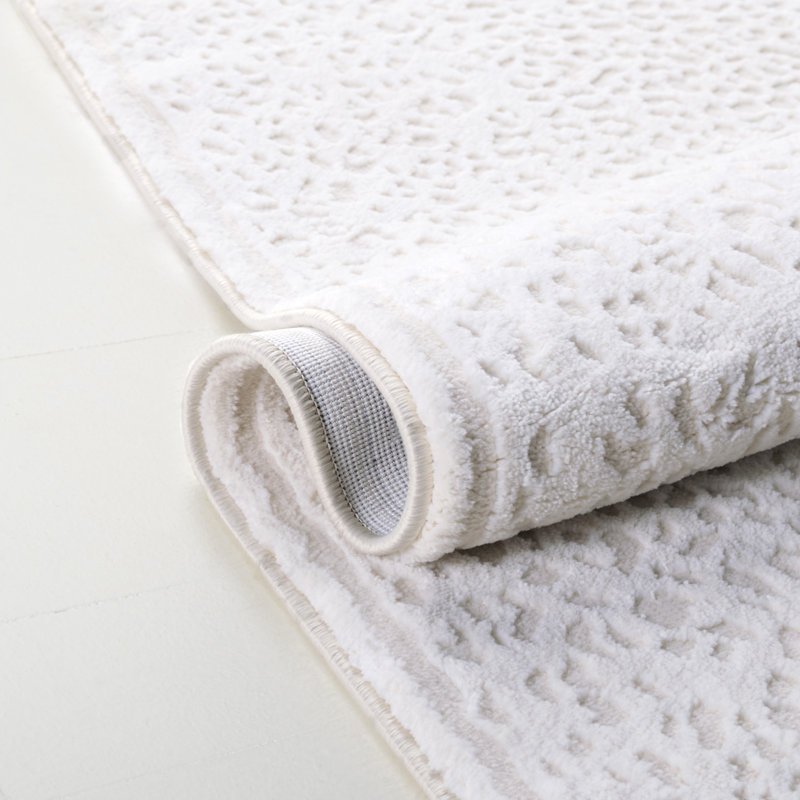 Tapis ivoire Lauren Ralph Lauren 1176, Rectangle 5 pi x 7 pi