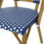 Ensemble de 2 chaises d'extérieur French Bistro