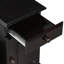 Table d'appoint à plateau rabattable avec ports USB Vintage