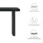 Console de 52 po Modway Relic-92590949