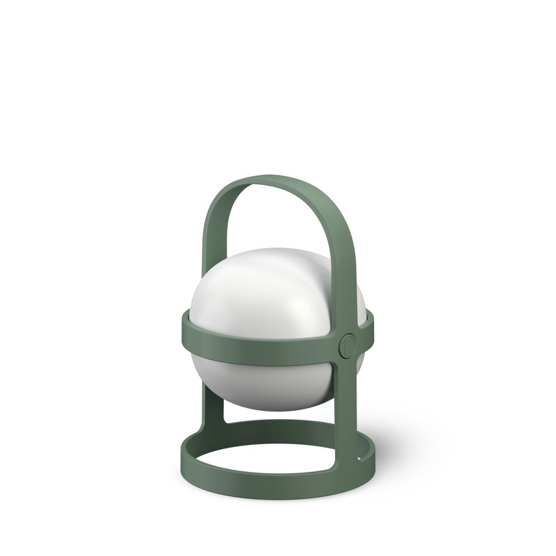 Soft Spot Solar Circular, Pine Green, 7.3" H x 4.7" W x 4.7" D, Pine Green