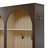 Wooden Style Hall Tree With Arched Design, Elegant 59" Wide Entryway Bench With 8 Retro Hooks, Rustic Coat Rack & Shoe Organizer With 3 Drawers-1572400523