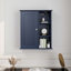 Armoire de salle de bain murale améliorée avec charnières à fermeture douce et rangement polyvalent, parfait pour organiser vos essentiels et économiser de l'espace-1347816072