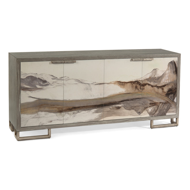 Inaka 72.5'' W Solid Wood Sideboard