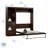 Arlex Murphy Bed with Shelving and Drawers-199520206-200047022