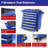  7-Drawer Rolling Tool Chest, Metal Tool Box with Wheels & Lock Garage Storage Cabinets-1188552761