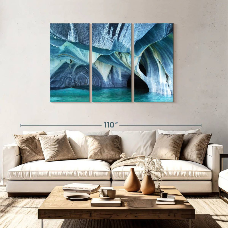 Sebbie Marvelous Marble Cave, 48" H x 74" W