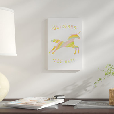" Unicorns Are Real, Color " by Florent Bodart