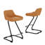 Tabouret de comptoir rembourré avec structure en métal-1182117099-1181775520