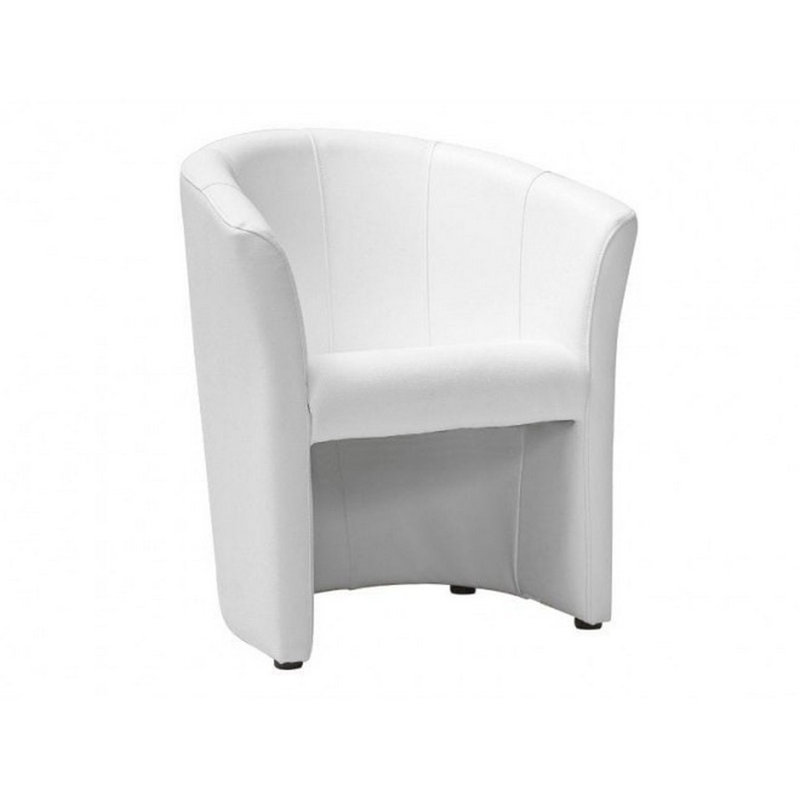 Casey-Rae Upholstered Accent Chair, White