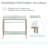 Pierre 40 Single, Freestanding, Open Shelf, Metal Frame Bathroom Vanity-59097707