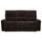 Trask Dark Brown Reclining Sofa