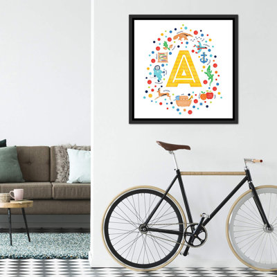 " A "