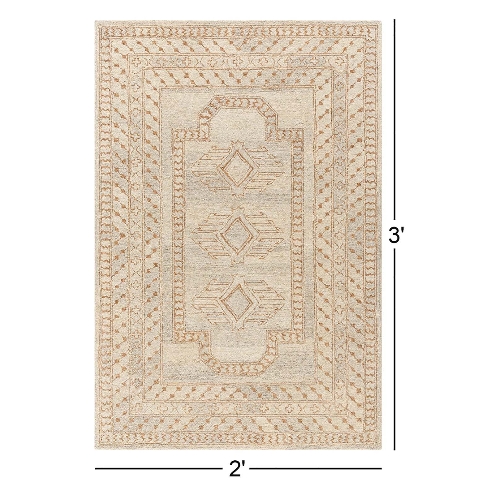 Desiree Hand-Tufted Rug, Rectangle 2' x 3'