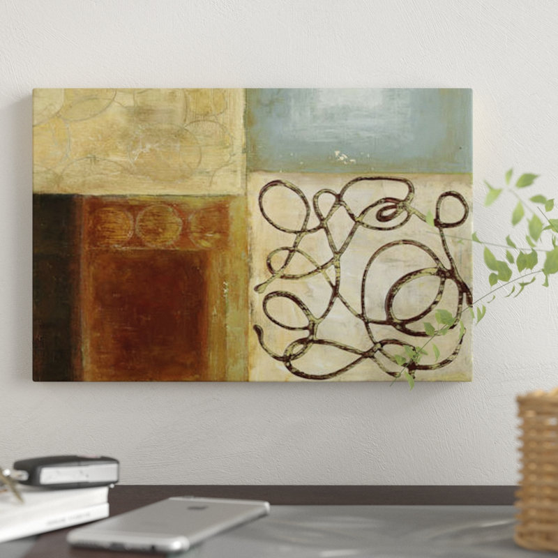« bits et pièces », impression sur toile, H 8 po x l 12 po x P 0,75 po