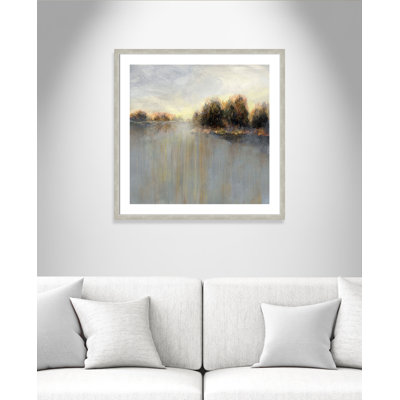 «Monteith Rainey Sunset II», reproduction de peinture acrylique encadrée