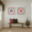 Ensemble de 2 estampes festives Manor Glow-1458507741-1458507734