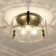 Kourtney Glass Flush Mount