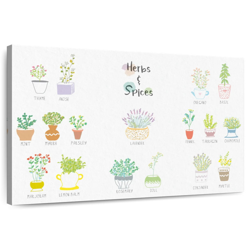 Yarlin Spices, 34" H x 51" W