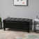 Faux Leather Upholstered Storage Bench