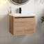 Meuble-lavabo mural 24 po avec lavabo pour petite salle de bain-339305330