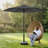  9 ft Patio Umbrella Outdoor Market Umbrella with Crank Lift,Sun Shade Cover for Garden, Deck, Poolside -883810005