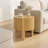 Round Fluted Side Table