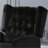 Recliners Mid-Century Wingback Pushback Chair, Solid Birch Frame, 100% Polyester Fabric | Black | Rivet Decoration-1940418701