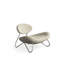 Meadow Lounge Chair, Black Painted Steel Frame-501329462-501329456