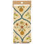 Torchon de cuisine Primitives de Kathy Folk à motif floral diamant - 51 x 66 cm
