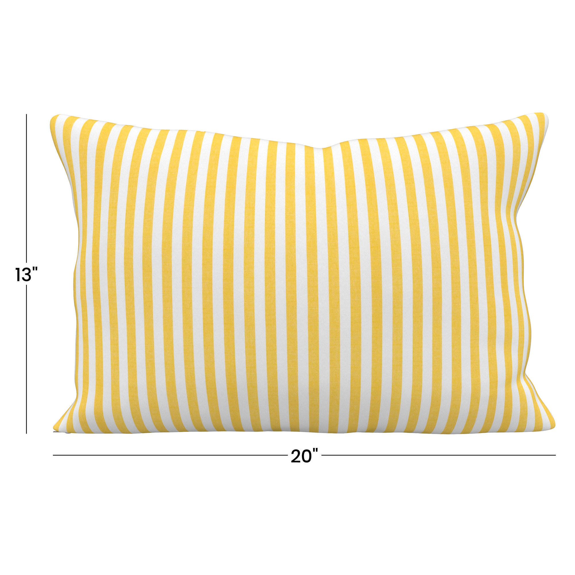 Amala Outdoor/Indoor Kidney Pillow, Sail Away Sunflower