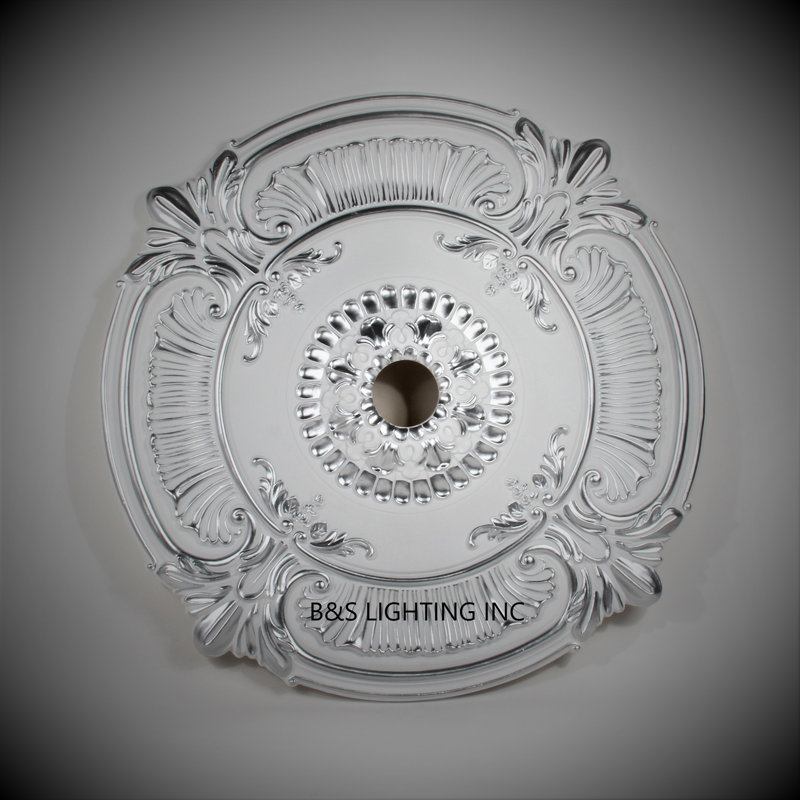 Ceiling Medallion, White
