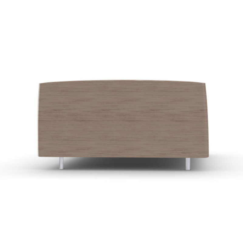 Platform Bed, Natural, Queen