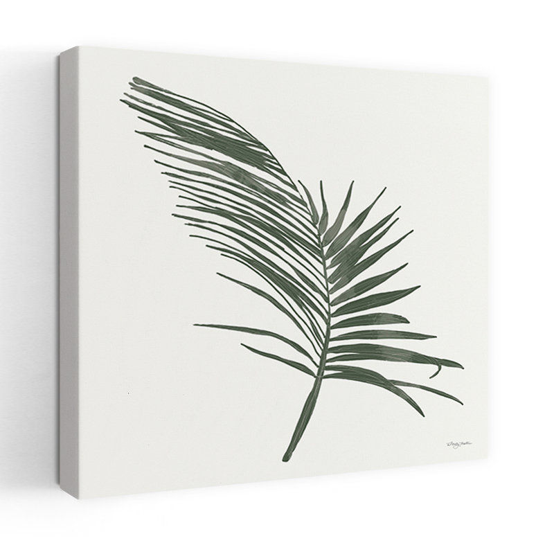 Art tropical tropical, palmier aréca abstrait, H 18 po x l 18 po