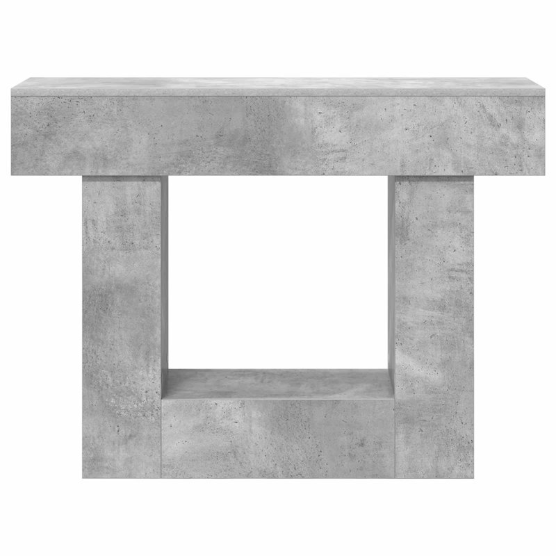 Console Table, Concrete Grey, Concrete Grey, Concrete Grey, 74cm H x 101cm W x 30cm D