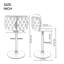 Tabouret de bar pivotant à hauteur réglable Zager-427454290