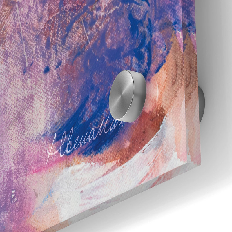 «Late Summer 3» par Albena Hristova, art mural en verre acrylique, H 36 po x l 24 po x P 0,2 po