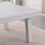 Table de salle à manger d'extérieur / d'intérieur en ardoise avec 4 bancs et accessoires Oasis-70842809-90663842-90663844